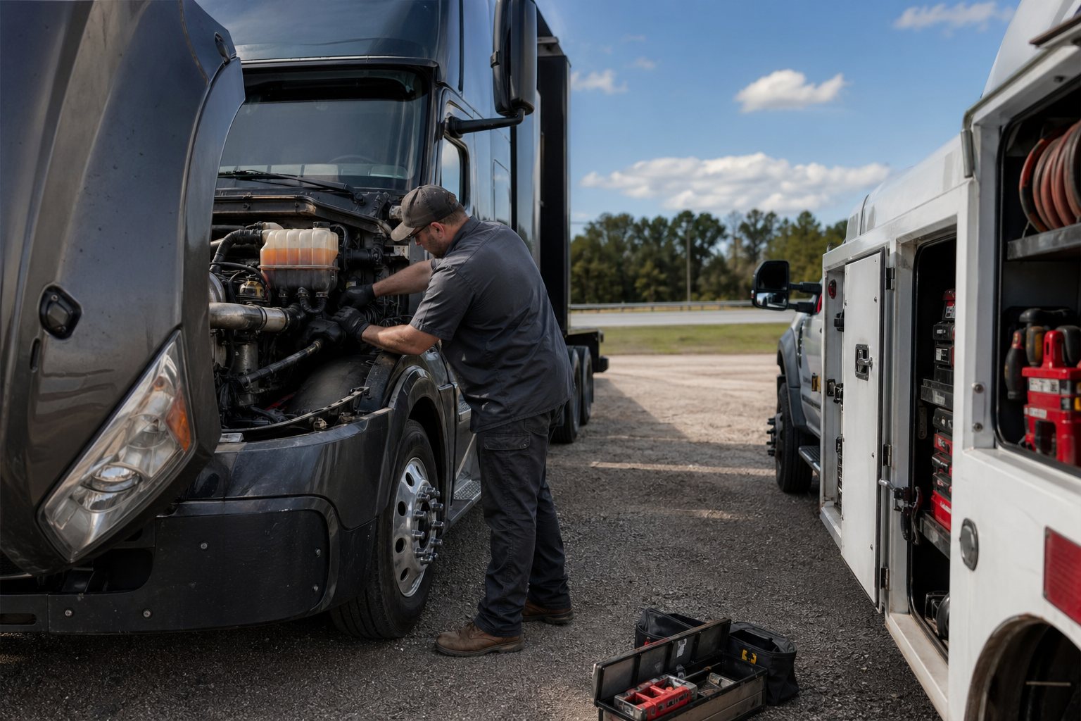 Murfreesboro Truck Repair mobile service in Nashville